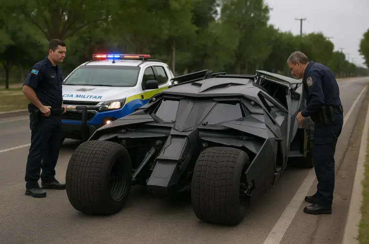 Neymar não pode usar seu Batmóvel nas ruas por falta de homologação e emplacamento, entenda sobre