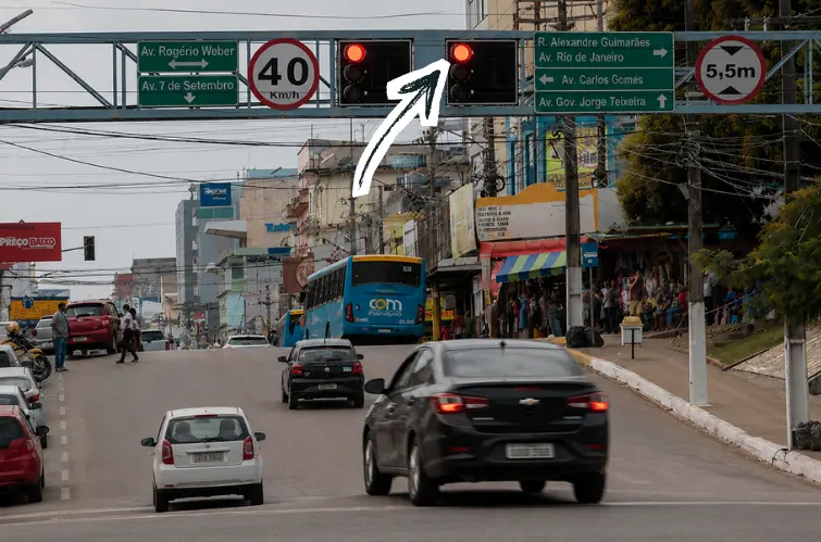 Porto Velho registra mais de 22 mil avanços de sinal nos três primeiros meses de 2026
