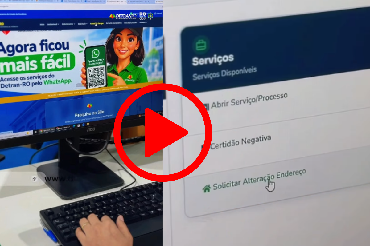 Detran de Rondônia permite atualizar endereço da CNH pela internet e de graça