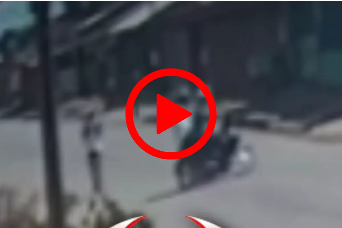 Câmera registra dupla em motocicleta roubando estudante de 14 anos em Porto Velho