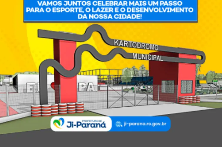 Ji-Paraná avança com ordem de serviço para construção de kartódromo municipal