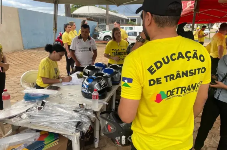  Detran-RO abre Semana Nacional de Prevenção a Acidentes com Motociclistas em Porto Velho