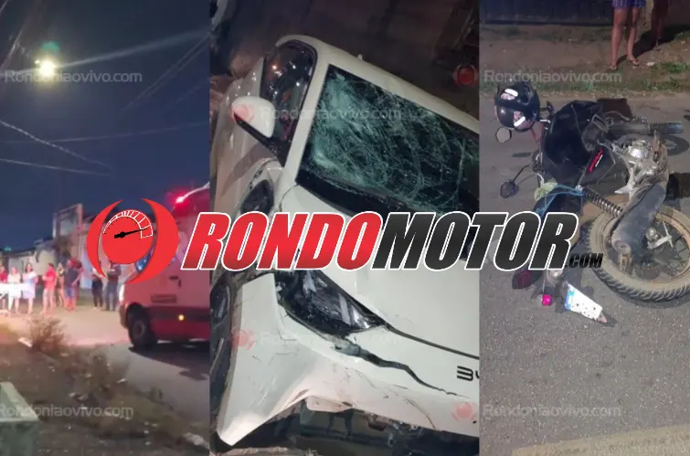 Motociclista morre após ser atropelado por servidor público embriagado em Porto Velho