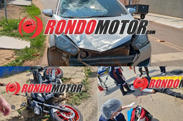 Motociclista em MT-07 sofre gravíssimo acidente na capital