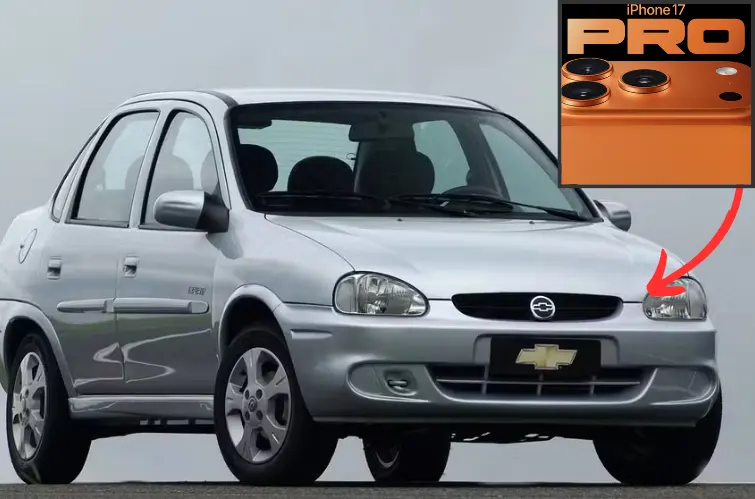 Cinco carros usados que custam o mesmo que o iPhone 17 Pro Max