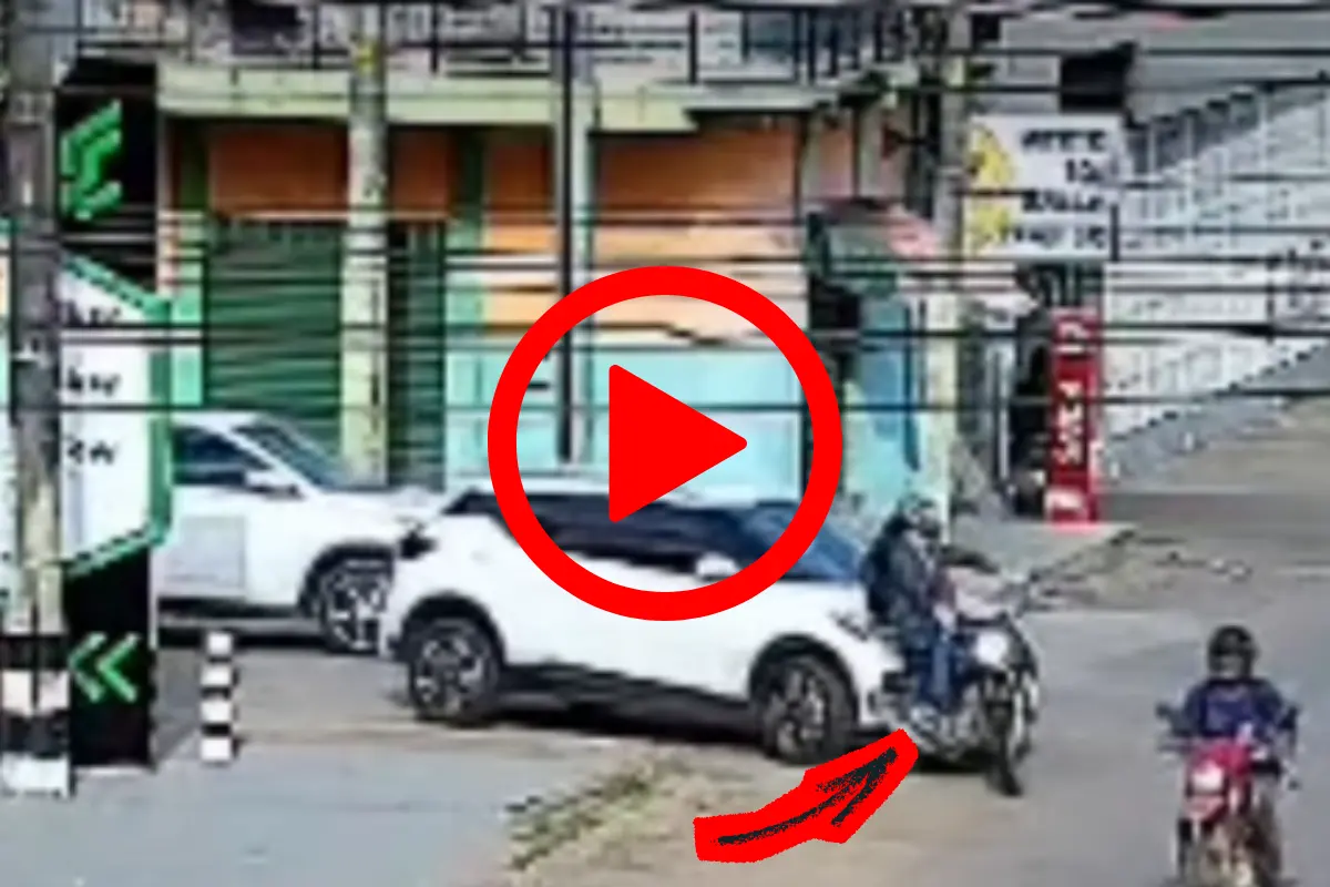 Motociclista é atingido por carro ao parar em cruzamento no bairro Embratel