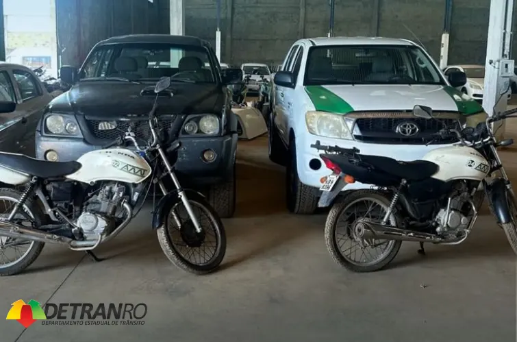 Detran-RO doa veículos para reforçar serviços públicos em Guajará-Mirim