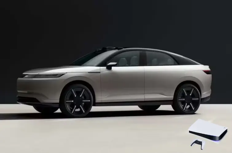 Sony e Honda apresentam carro elétrico que permite jogar PlayStation a bordo