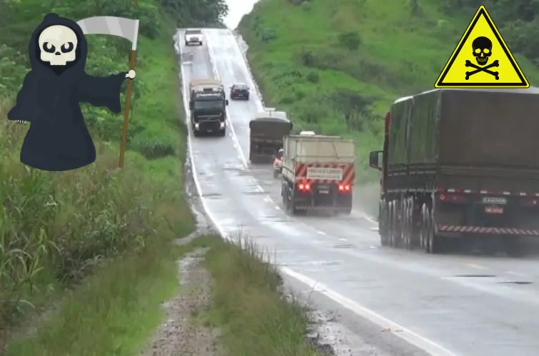 Rodovia da Morte: BR-364 em Rondônia soma 519 acidentes em 2025 e reforça alerta por duplicação