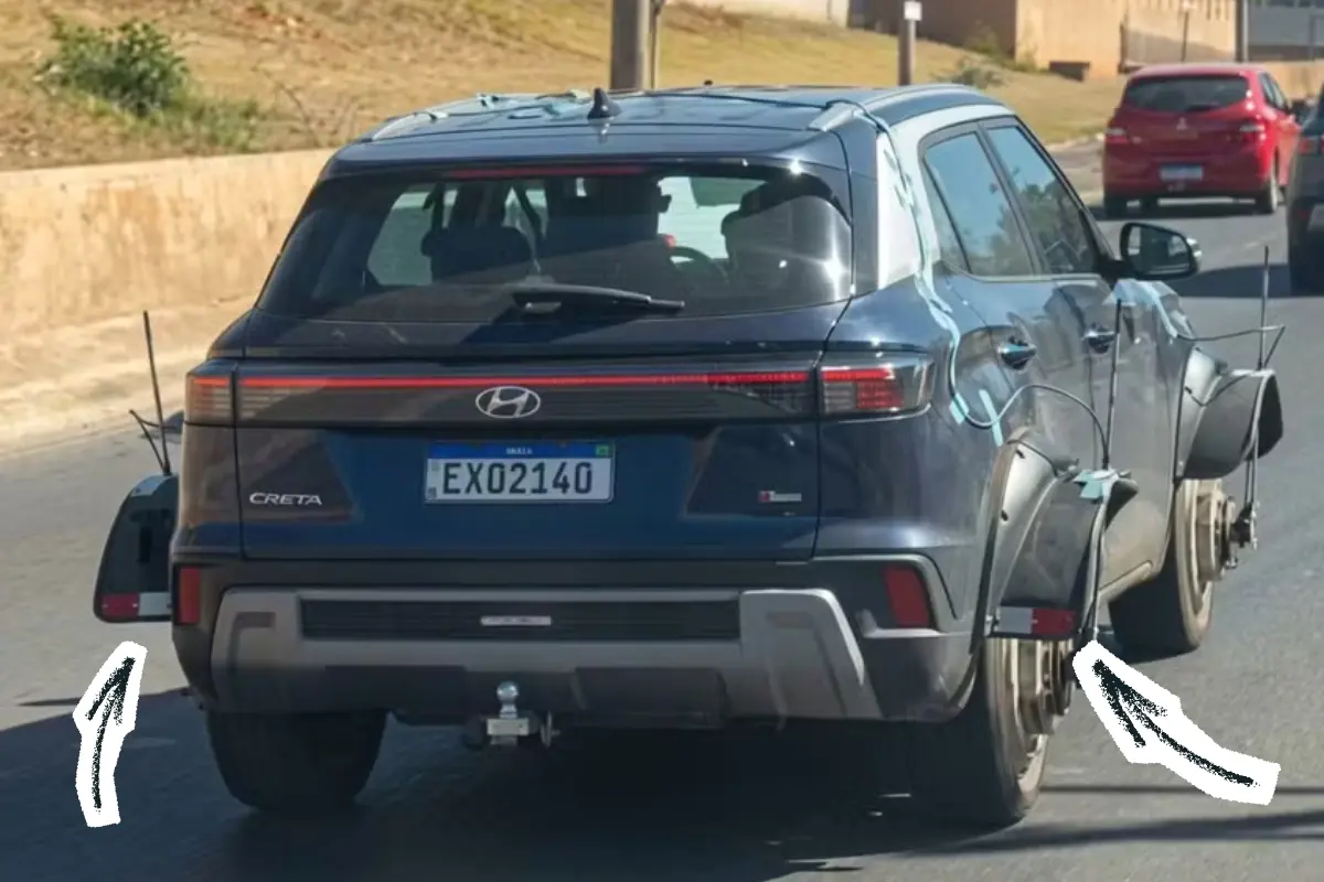 Novo Hyundai Creta híbrido inicia testes no Brasil e estreia está prevista para 2028