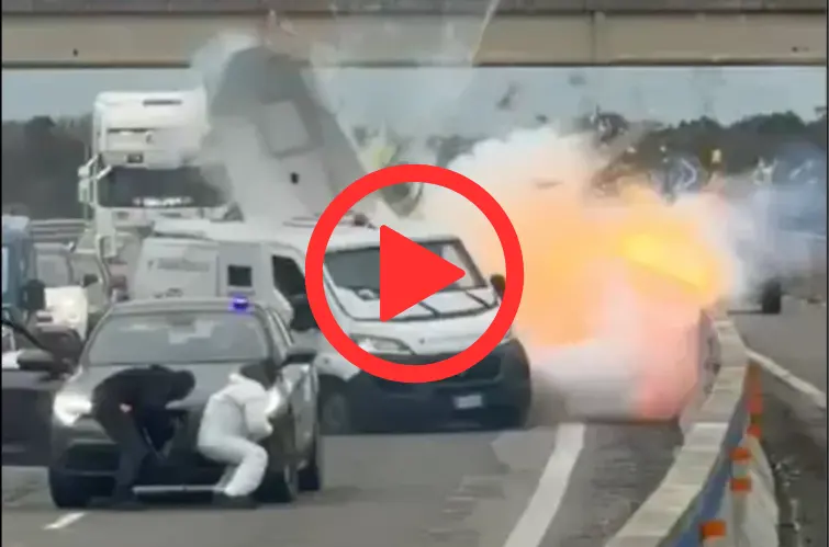 Quadrilha tenta roubo a carro-forte e ação termina sem êxito na Itália