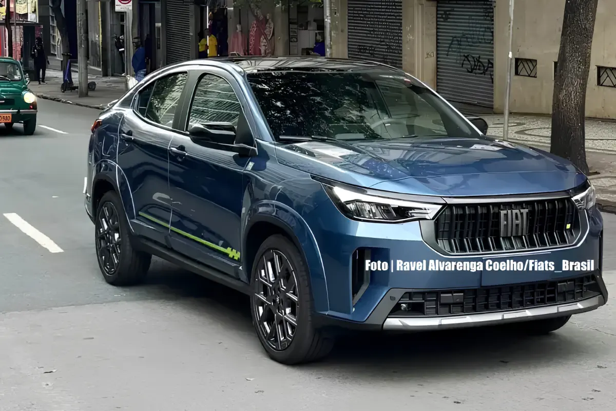 Fiat Fastback 50 anos aparece pela primeira vez e terá apenas 550 unidades