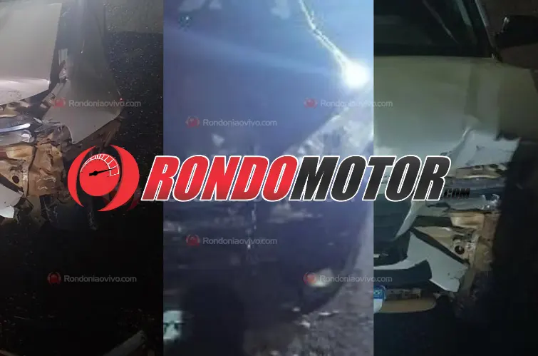 Motorista foge após bater em carro parado e deixar mulher de músico ferida em Porto Velho