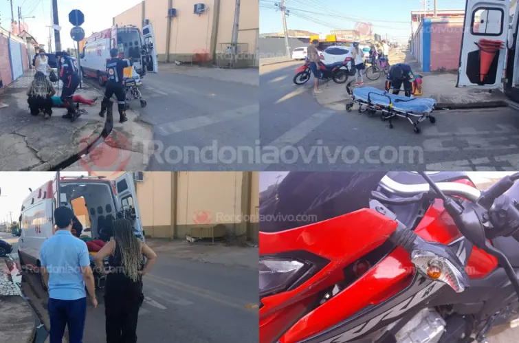 Motociclista de 53 anos é atropelada após avançar cruzamento na zona Sul da capital