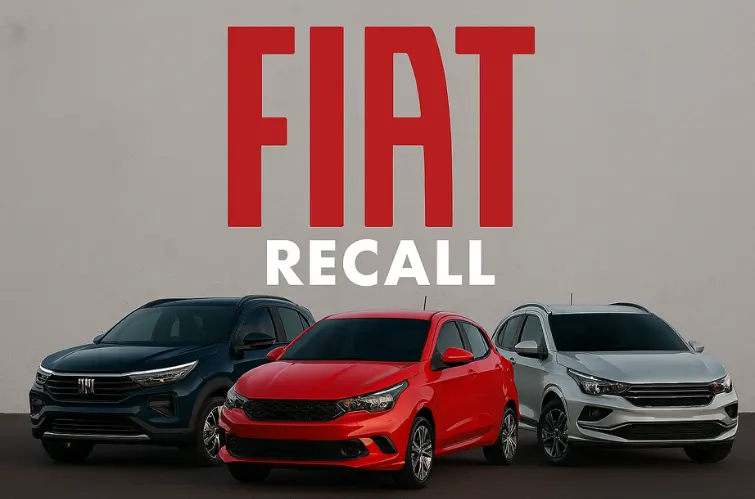 Fiat convoca recall de Argo, Pulse e Fastback por falha no cinto de segurança