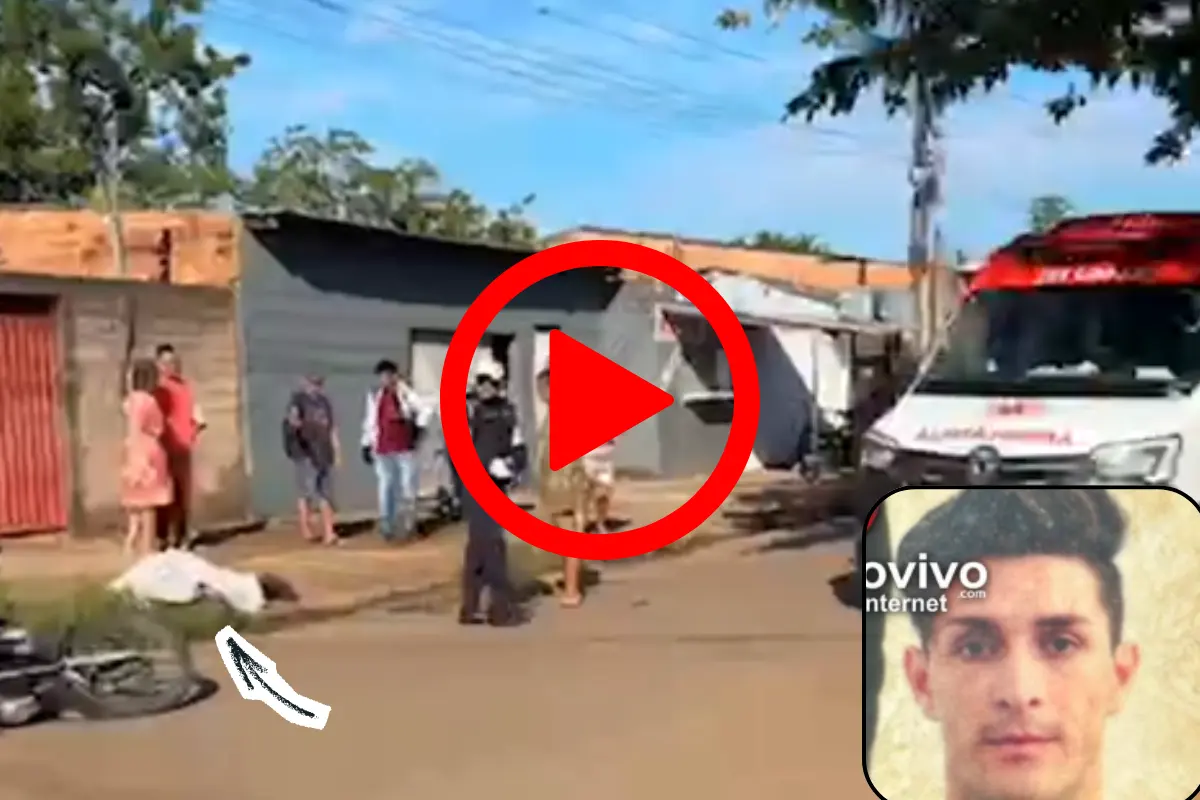 Motociclista morre após atropelar pedestre na zona Sul de Porto Velho