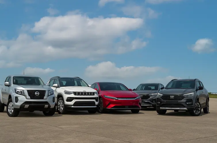 Esses 10 carros estão com desconto de até R$ 60 mil em agosto de 2025