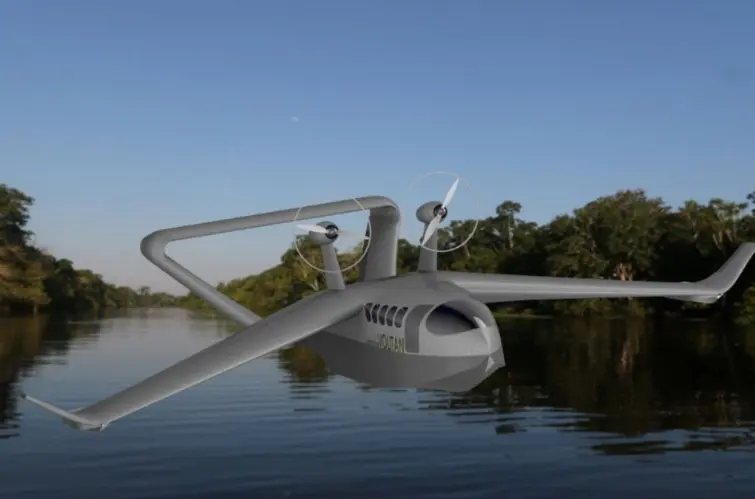 Barco voador desenvolvido no Amazonas deve revolucionar transporte na Amazônia