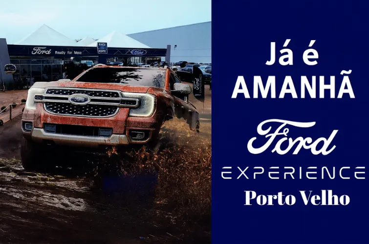 Ford Experience começa amanhã em Porto Velho com pista off-road e test drive