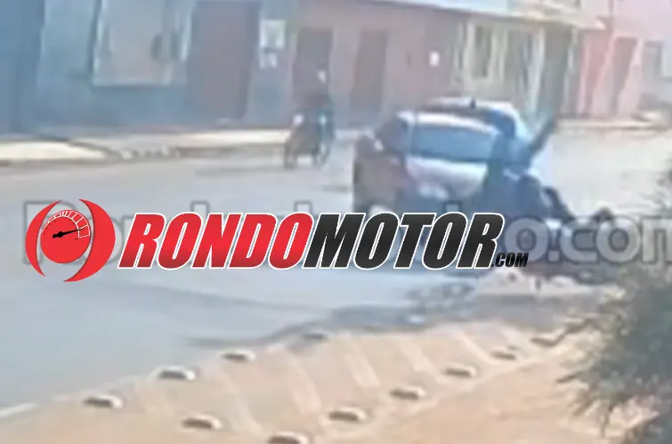 Vídeo registra grave acidente na Avenida Calama que deixou motociclistas feridos
