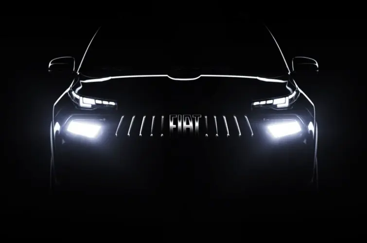 Fiat revela primeiras imagens da Toro 2026 com visual mais robusto e faróis em LED