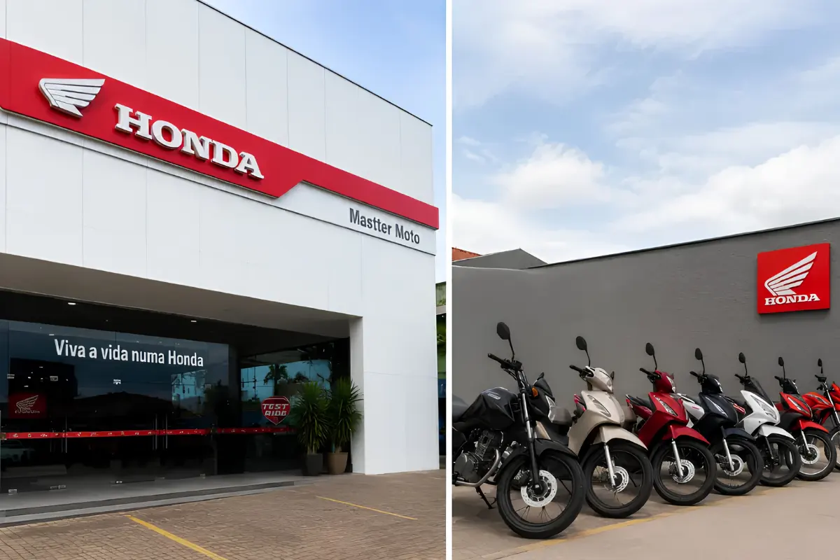 Mastter Moto anuncia motos Honda com entrada de apenas R$ 1 em Porto Velho