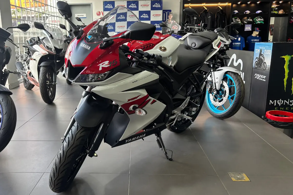 Exclusiva Yamaha R15 70th Anniversary já está disponível na Bingool Motos em Porto Velho