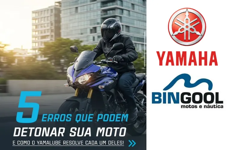 Bingool Motos alerta para erros comuns que podem comprometer o desempenho da moto