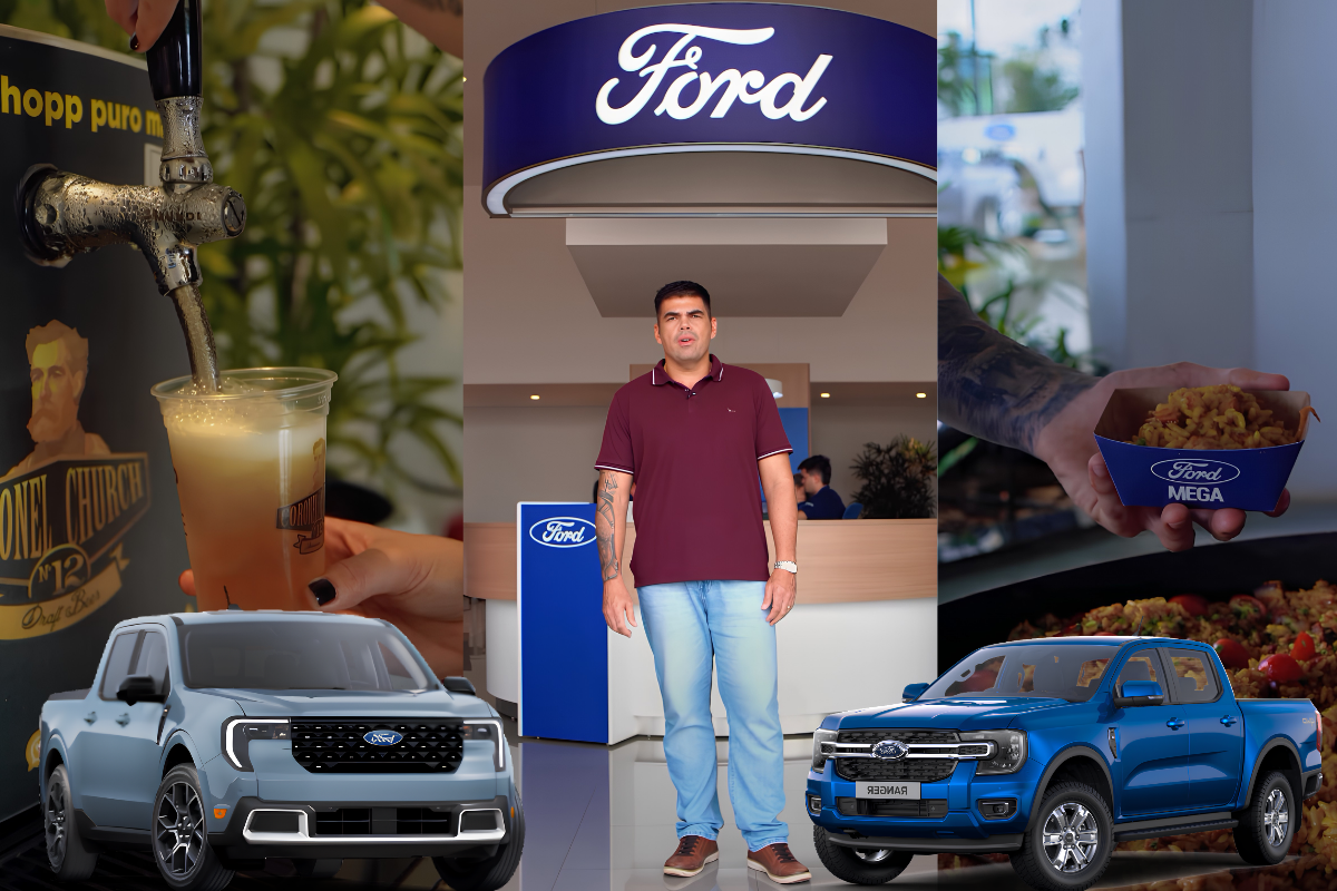 Mega Ford promove Dia Raça Forte neste sábado com churrasco, chope gelado e música ao vivo em Porto Velho
