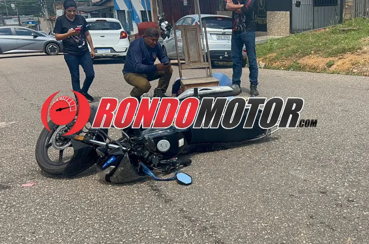 Vídeo registra acidente que deixou duas mulhere lesionadas