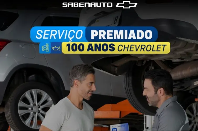 Sabenauto lança campanha “Serviço Premiado – 100 anos Chevrolet” em Porto Velho