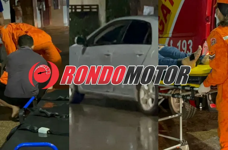 Mulher fica ferida após motorista de Corolla avançar preferencial na zona Leste da capital