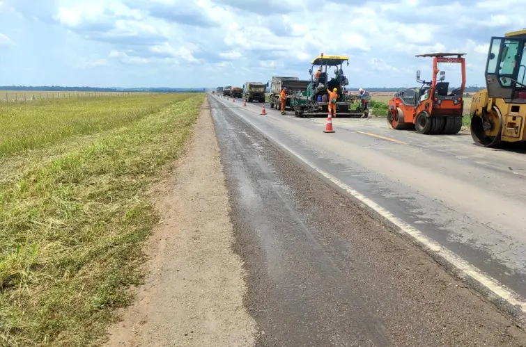 Obras da Nova 364 avançam com múltiplas frentes de trabalho em todo o estado