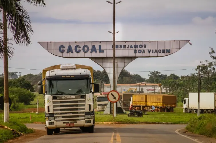 As 10 vias com mais sinistros em 2025 em Cacoal