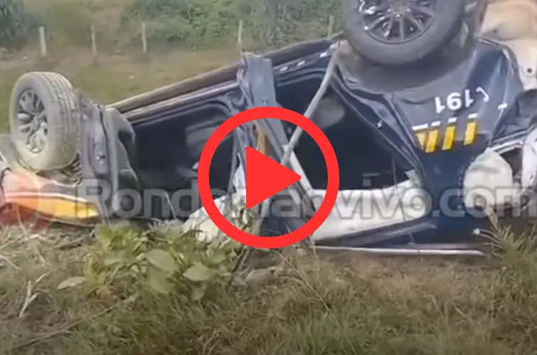 PRF’s ficam feridos após acidente entre viaturas na BR-364