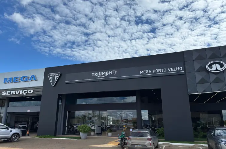 Triumph chega a Porto Velho e prepara inauguração oficial neste sábado (7)