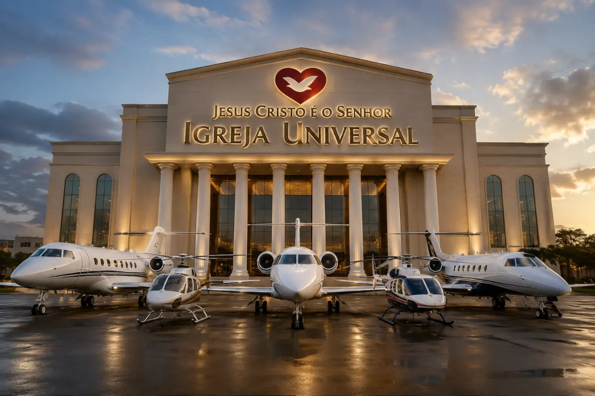 Frota aérea de R$ 178 milhões da Igreja Universal ganha destaque durante investigação da PF