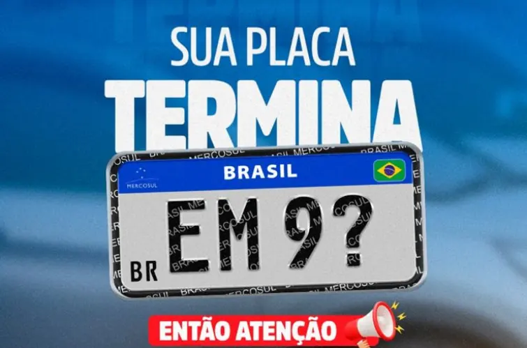 Prazo para licenciamento de veículos com placa final 9 vai até 30 de setembro em Rondônia