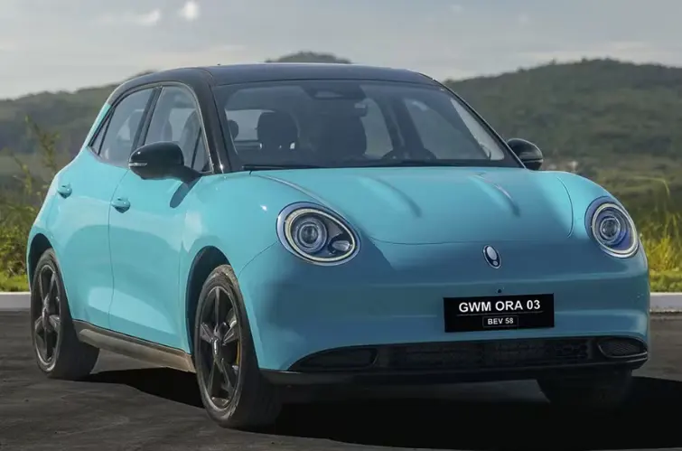 GWM Ora 03 BEV58 é versão única do elétrico na linha 2027; Veja o que muda