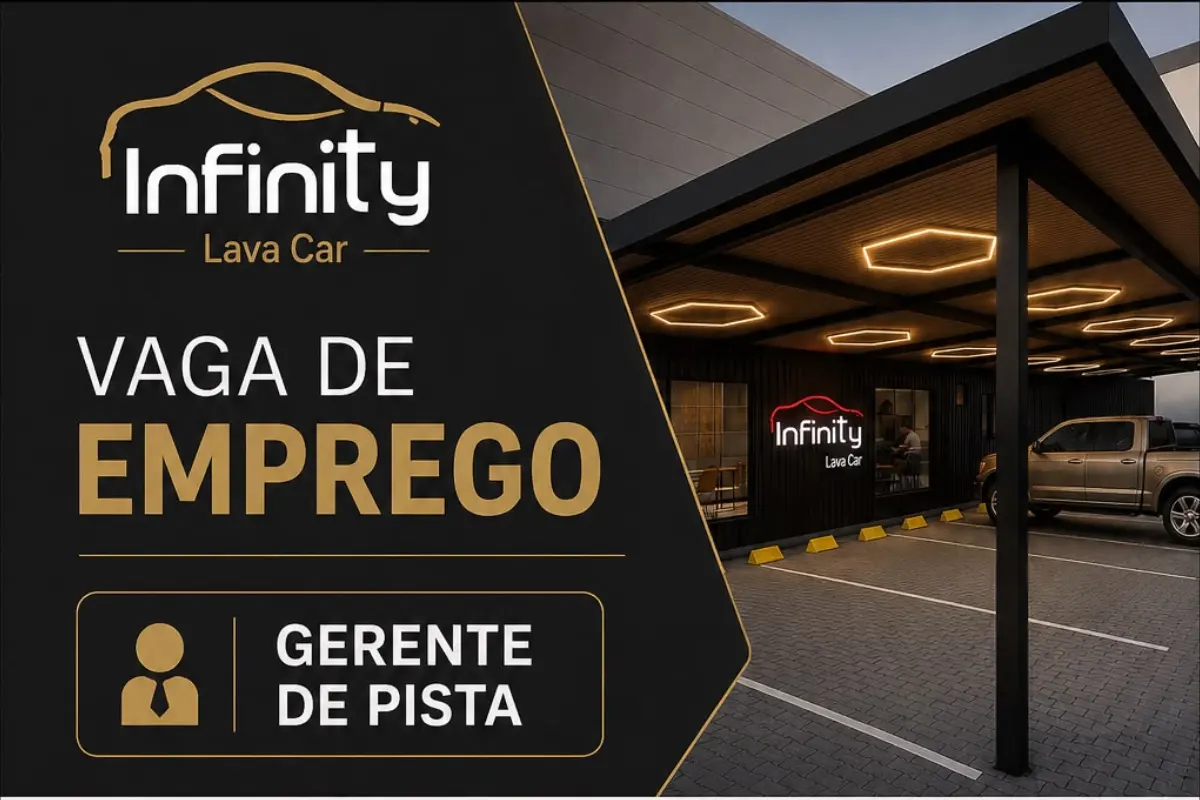 Infinity Lava Car abre vaga para gerente de pista no Porto Velho Shopping