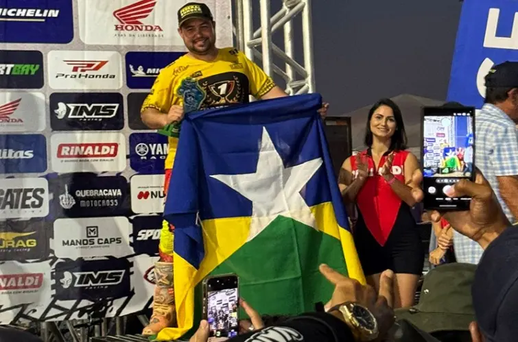 Piloto rondoniense Hugo Amaral consegue pódio no Brasileiro de MX 
