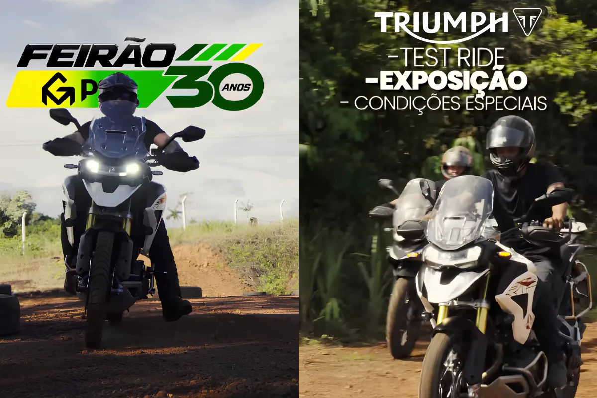 Triumph Porto Velho participa do Feirão de 30 anos da PSV em Cacoal; veja o que terá