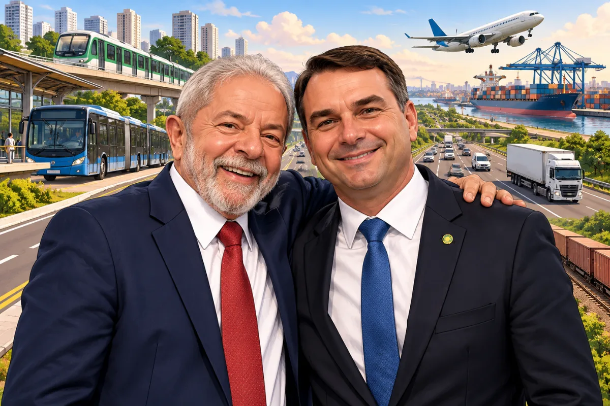 Conheça as propostas de Lula e Flávio Bolsonaro para transporte e mobilidade