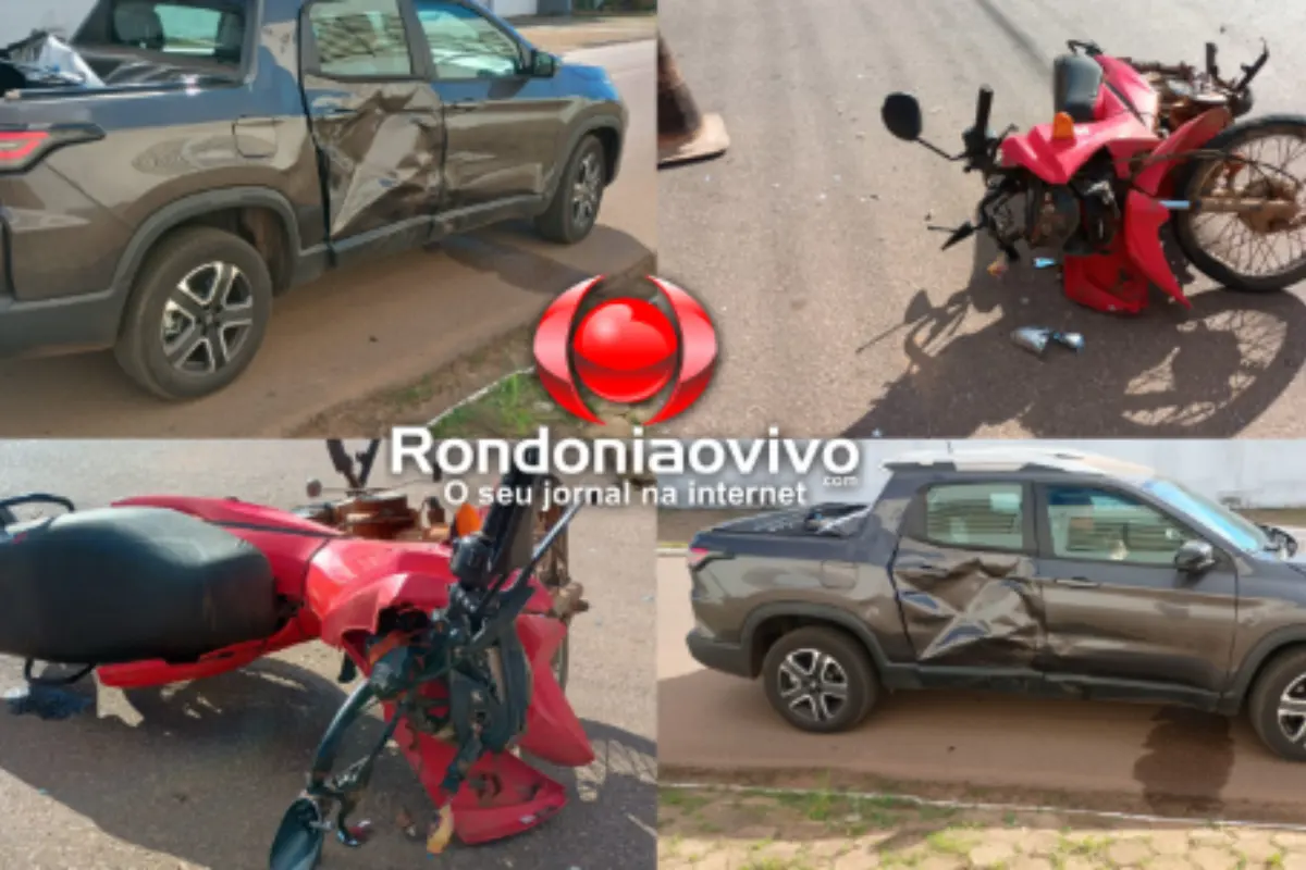 Motociclista é preso por embriaguez após acidente no Centro de Porto Velho