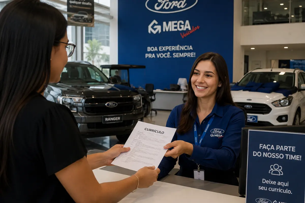 Ford Mega Veículos abre vaga para Assistente de Marketing em Porto Velho