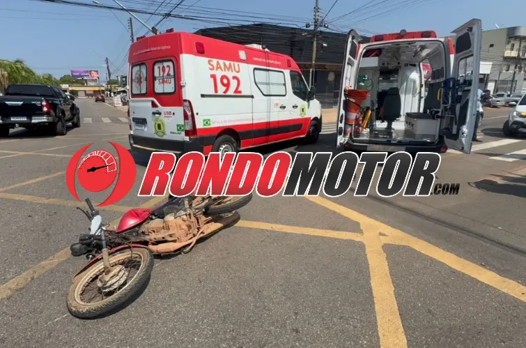 Mulher fica em estado gravíssimo após colisão com Fiat Toro em Porto Velho