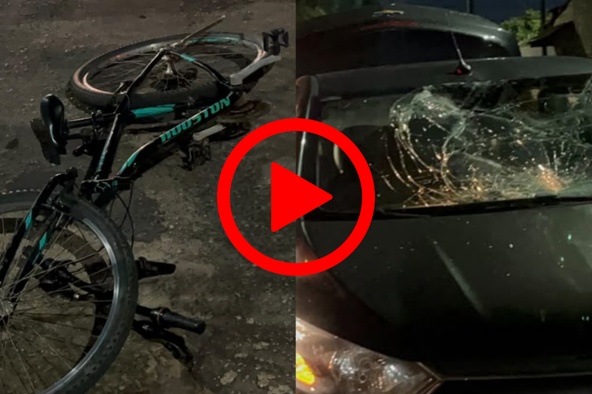 Adolescente de 14 anos é atropelado por carro próximo a praça em Porto Velho