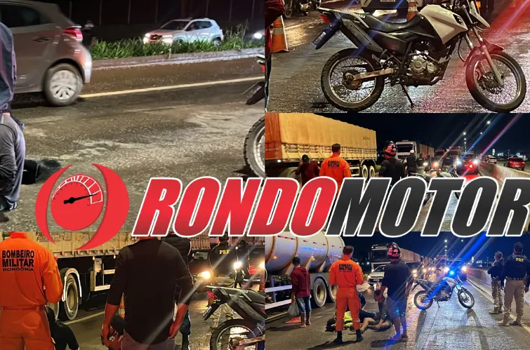 Motorista foge após deixar casal ferido em acidente em Porto Velho