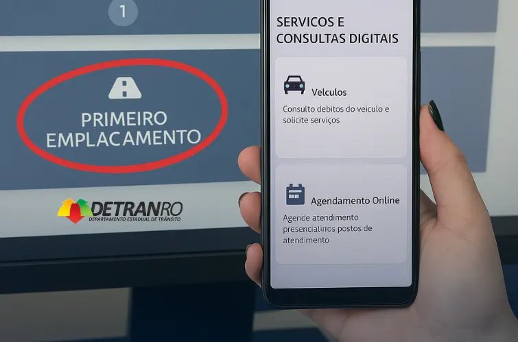 Detran-RO lança emplacamento digital e facilita a vida do cidadão