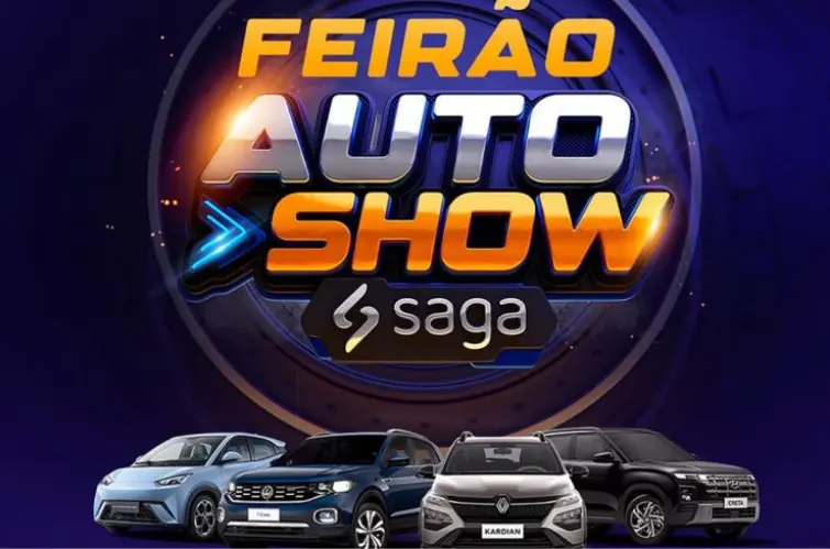 Feirão Auto Show Saga reúne grandes marcas em Porto Velho